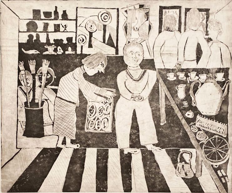 Ausstellung "Frauen-Kunst. Ein Blick in die Kunstsammlung des Landkreises Neu-Ulm"