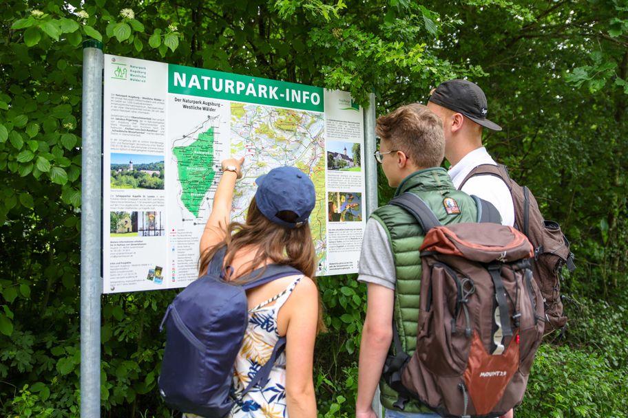 Wanderung bei Oberschönenfeld