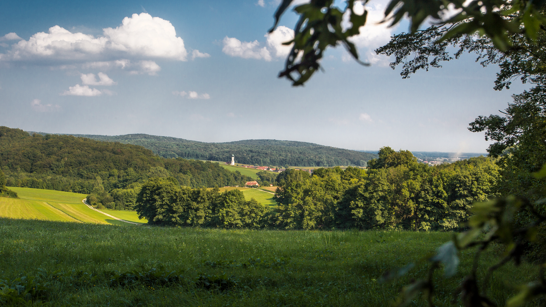 Blick auf Unterliezheim