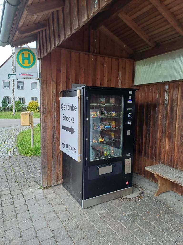 Schabringen - Automat mit Getränken und Snacks
