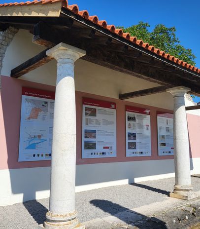 Donautal-Radelspaß 2025 - Gewandete Führungen beim Apollo-Grannus-Tempel in Faimingen