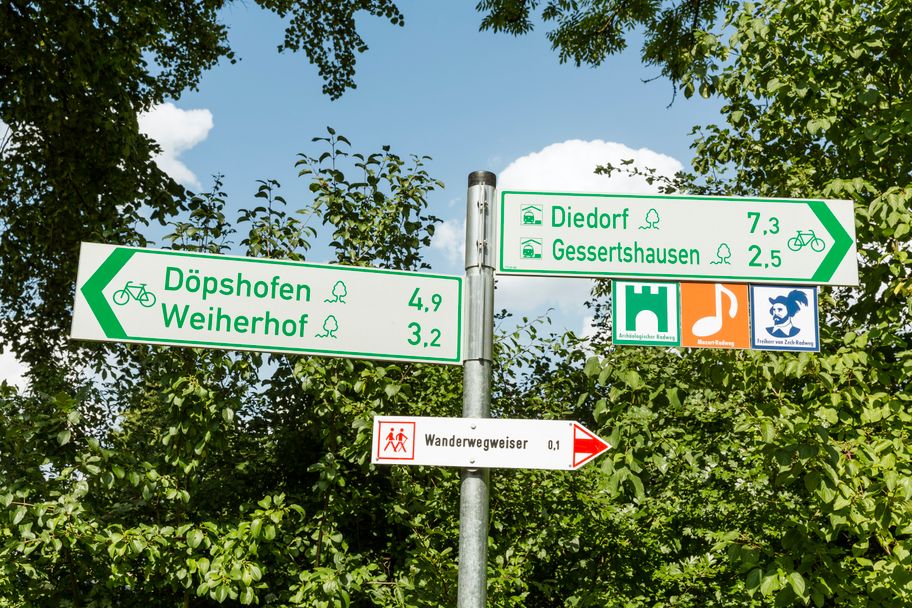 Wegsweiser, Freiherr von Zech, Archäologoischer Radweg, Mozart_Nikky Maier_Regio Augsburg Wirtschaft GmbH (49).jpg