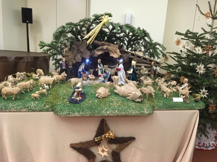 Krippenausstellung im Schlosskeller im Rahmen der Wertinger Schlossweihnacht