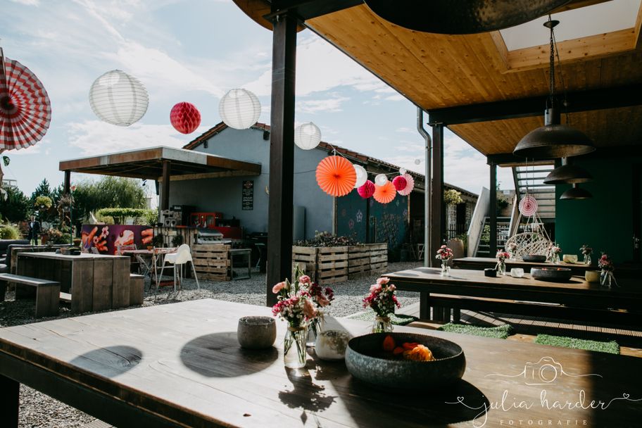 Außen-Terrasse der Manufaktur by BAIER
