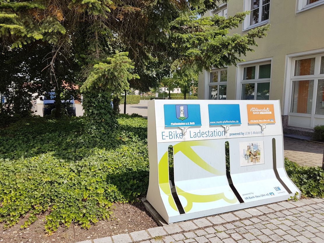 E-Bike-Ladestation in Pfaffenhofen a.d. Roth am Kirchplatz 6