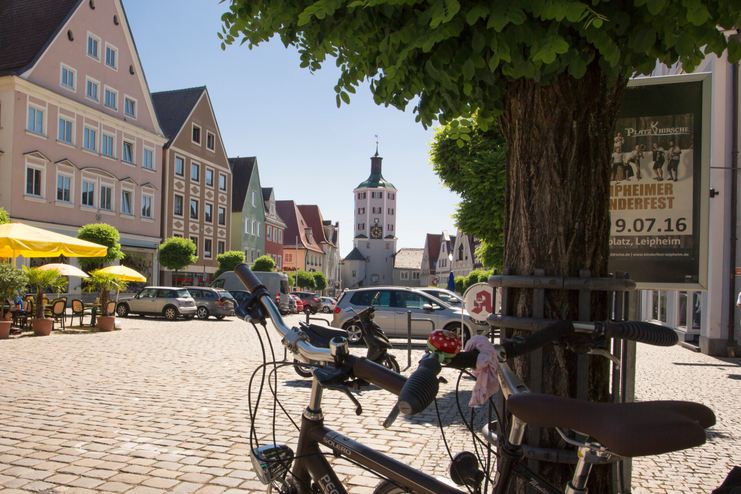 Historische Altstadt in Günzburg