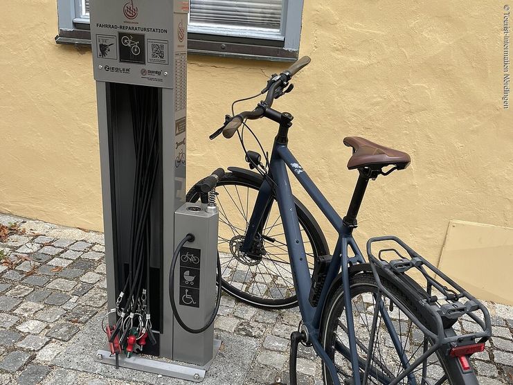 Fahrrad-Reparaturstation
