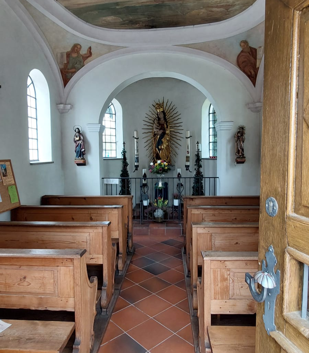 Mühlkapelle von innen