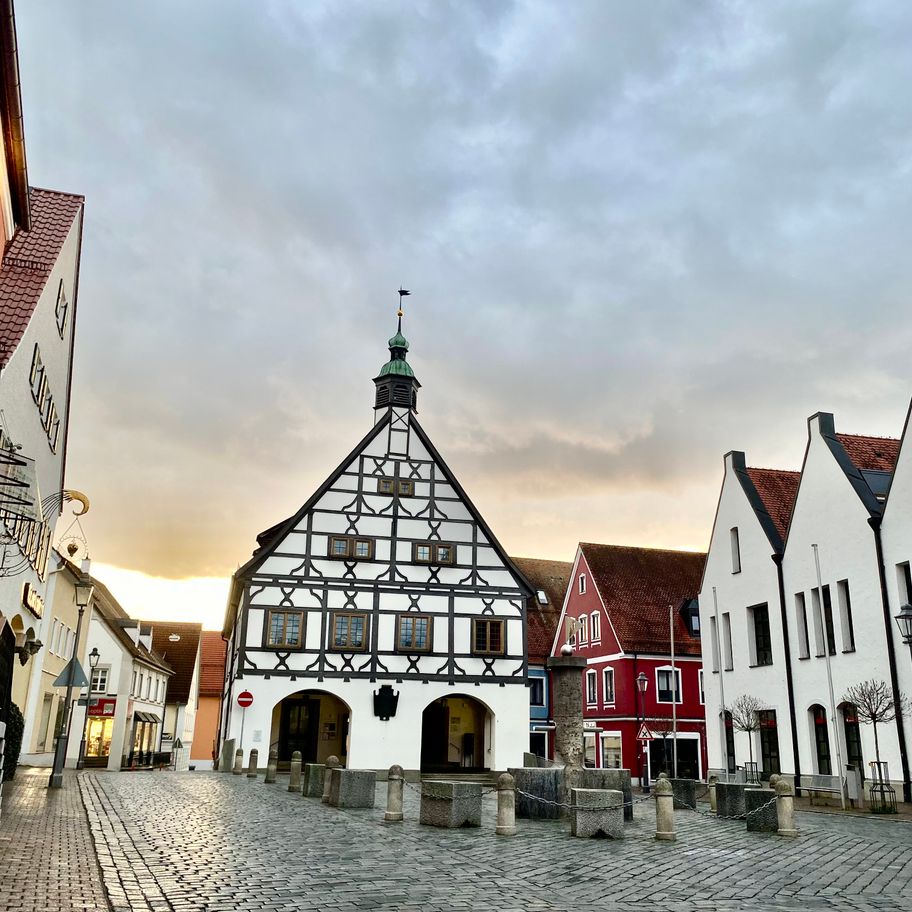 Marktplatz Krumbach - Startpunkt