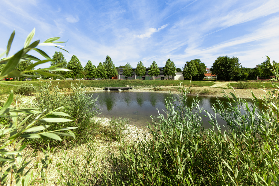 Wassererlebnis an der Bachtalhalle Syrgenstein