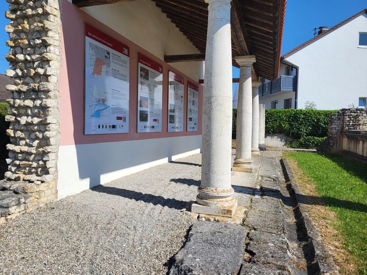 Donautal-Radelspaß 2025 - Gewandete Führungen beim Apollo-Grannus-Tempel in Faimingen