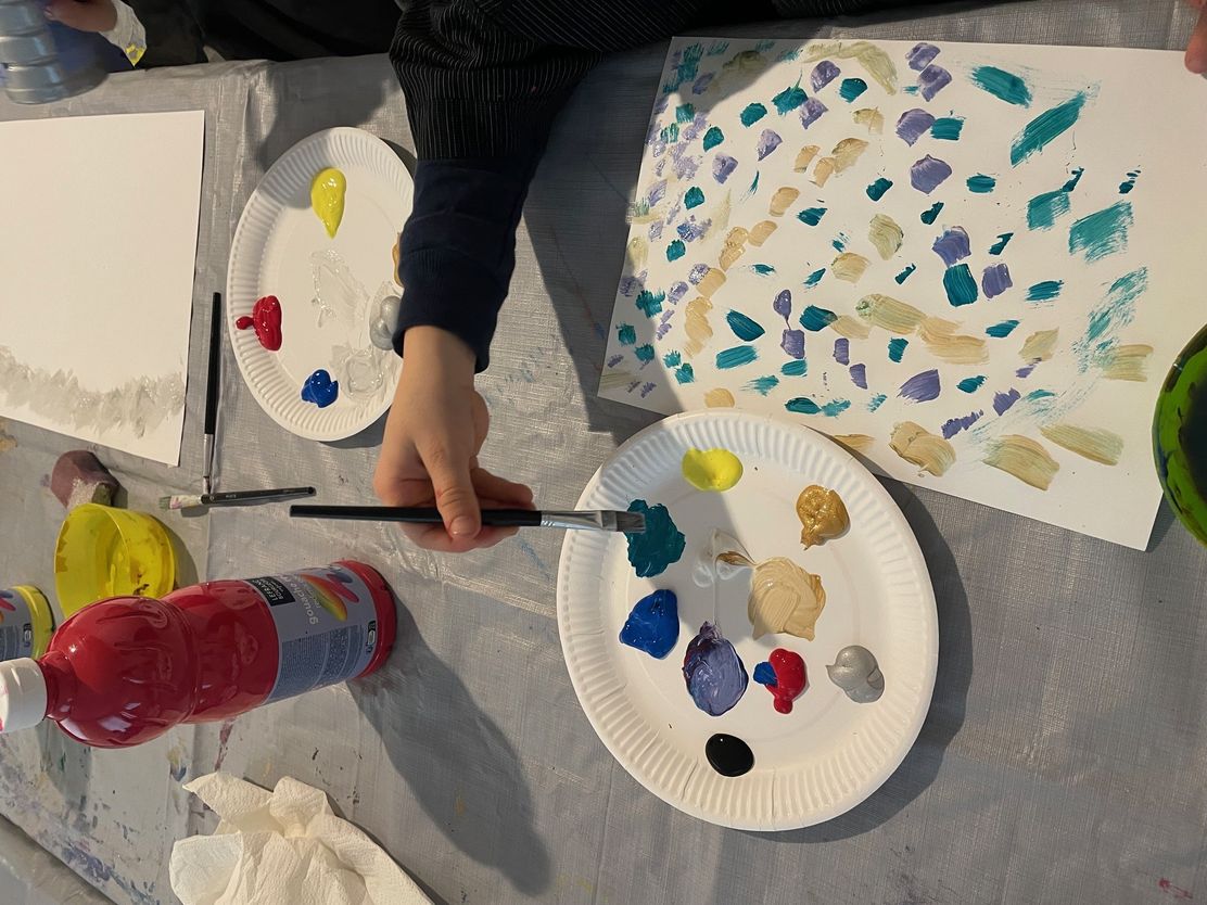 Kinder-Kunst-Workshop im Museum für bildende Kunst im Landkreis Neu-Ulm