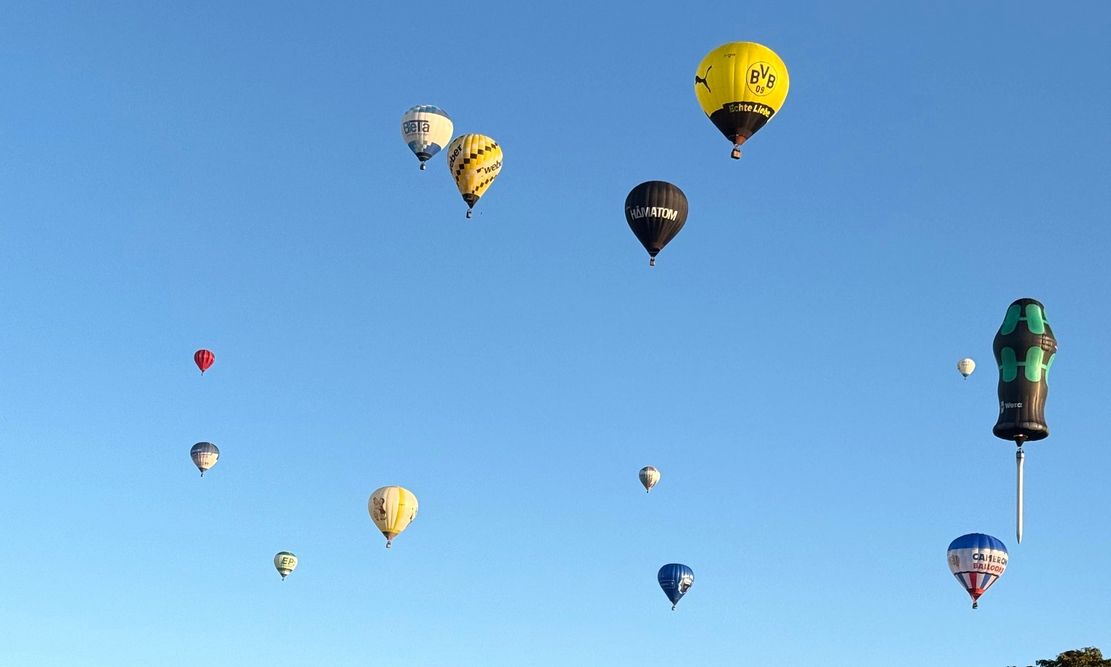 Ballonfahrten über Günzburg