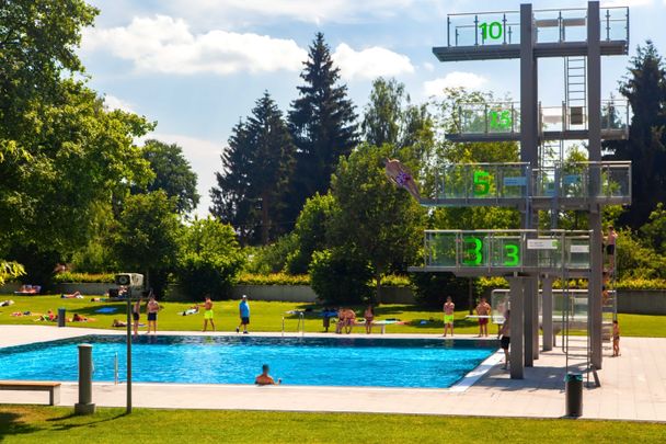 Freibad im Donaubad: die Saison 2025 beginnt