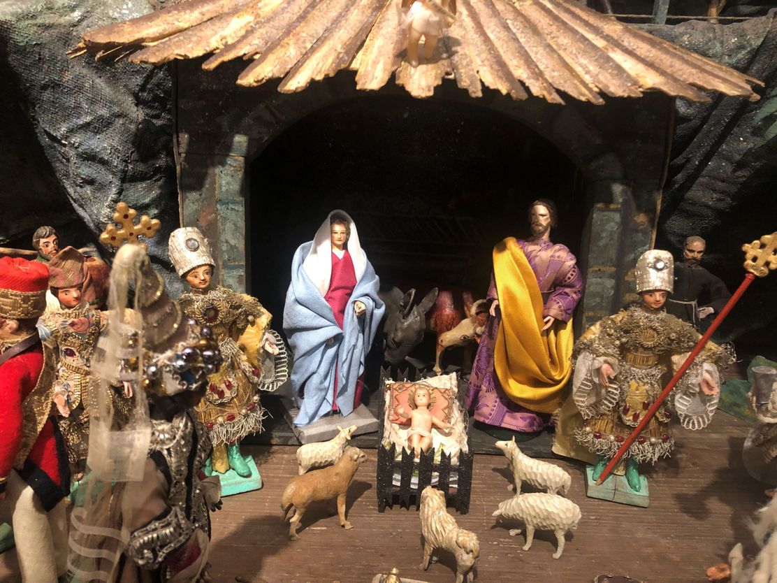 Weihnachtskrippe im Museum im Wittelsbacher Schloss Friedberg