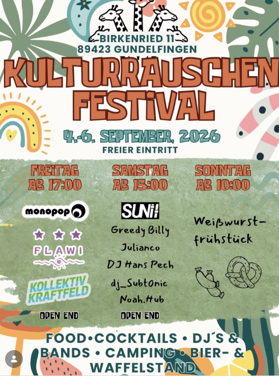 Kulturrauschen in Birkenried