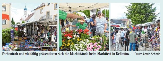 Kellmünzer Sommermarkt verbunden mit dem Marktfest