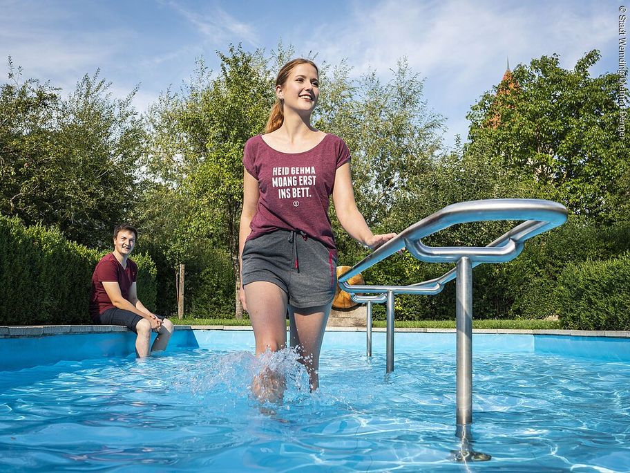 Kneippanlage im Stadtgraben