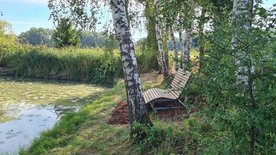 Panoramaliege bei Offingen