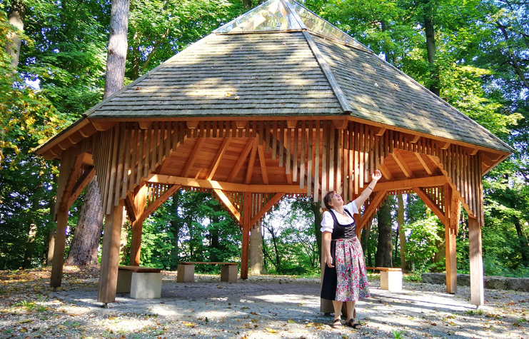 Gartenkunst. In Günzburg. - Die Parkführung