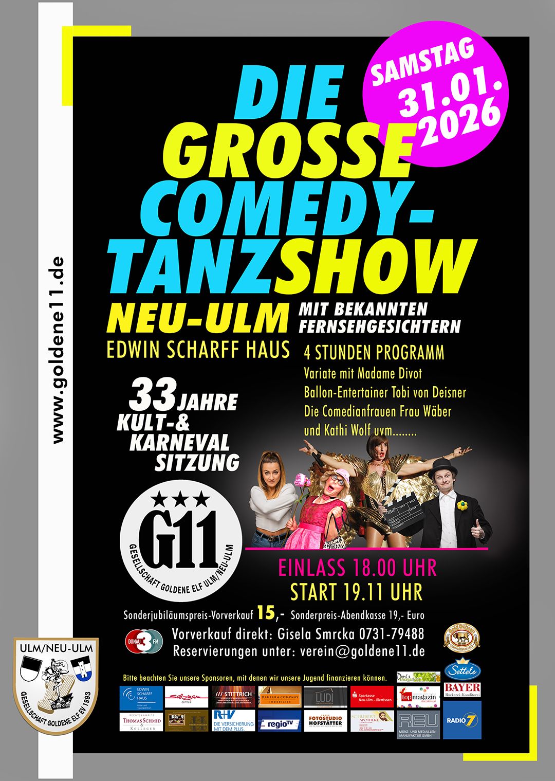 Prunksitzung "Die große Comedytanzshow"