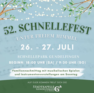 Gundelfingen Schnellefest
