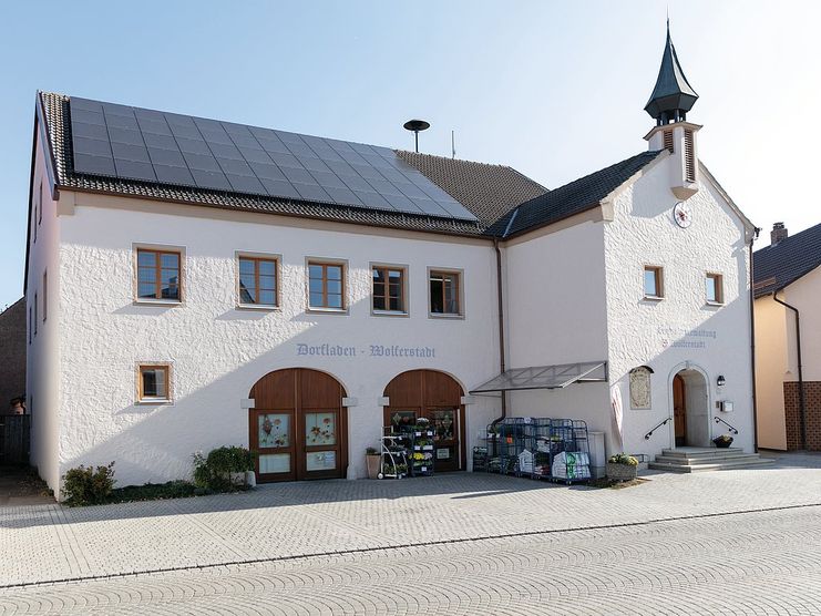 Café im Dorfladen Wolferstadt
