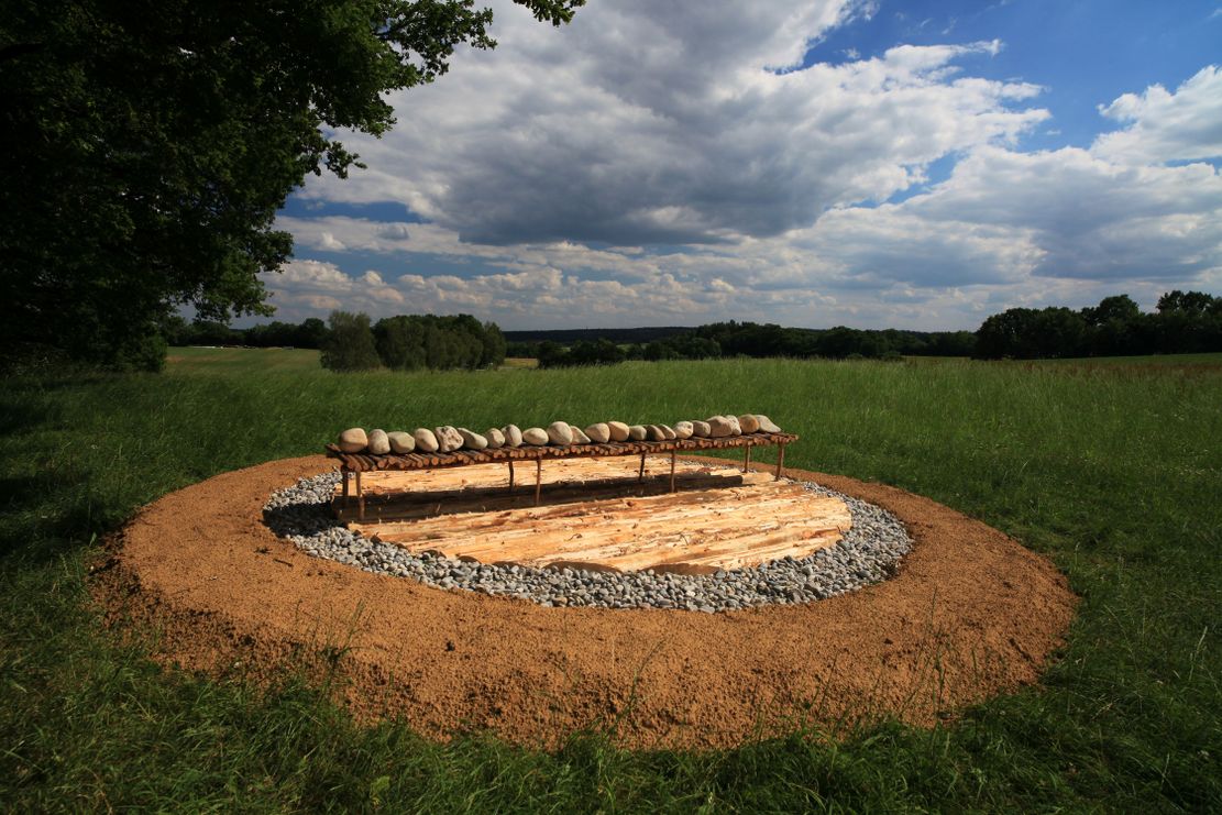 Landart Kunstinstallation