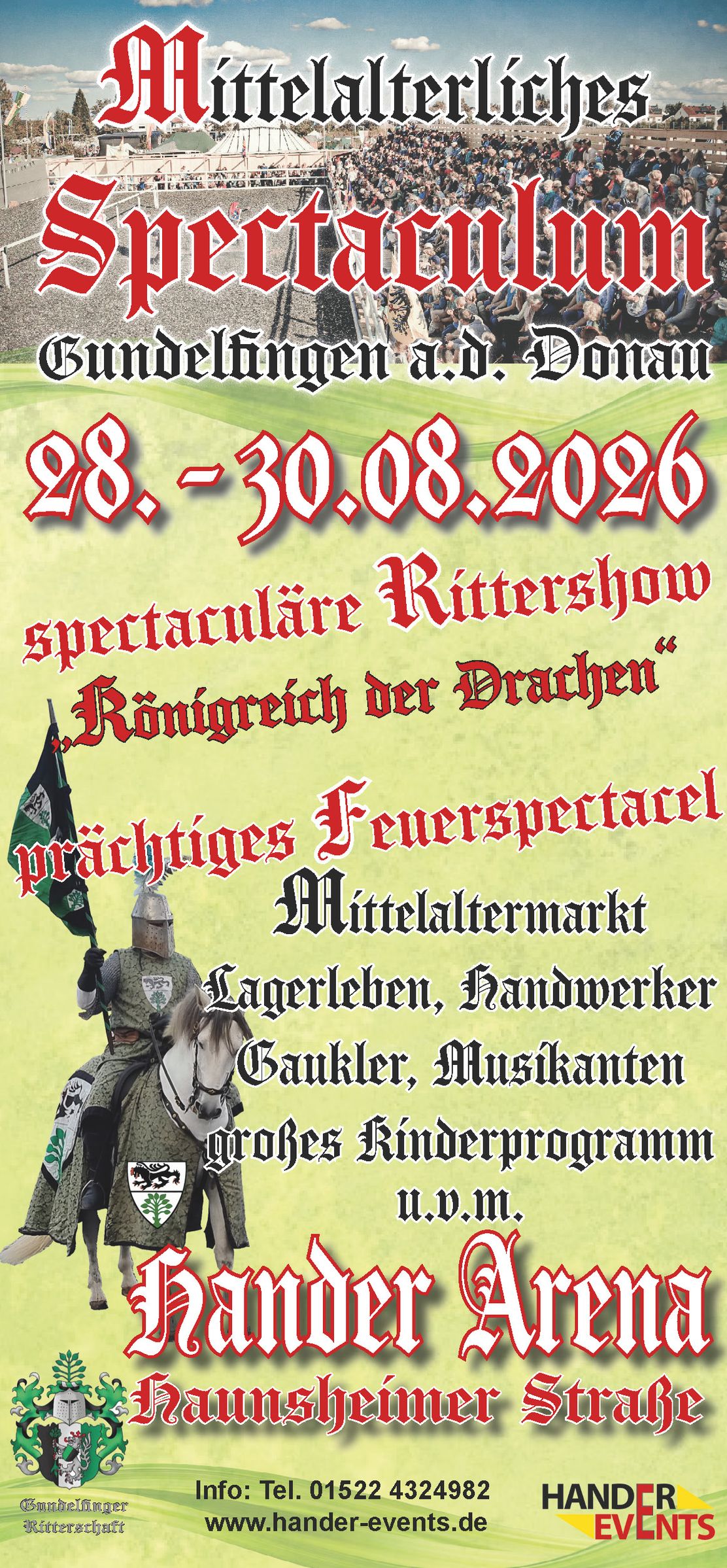 Mittelalterliches Spectaculum in der Hander Arena