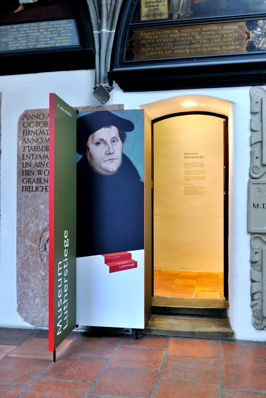 Eingang Lutherstiege