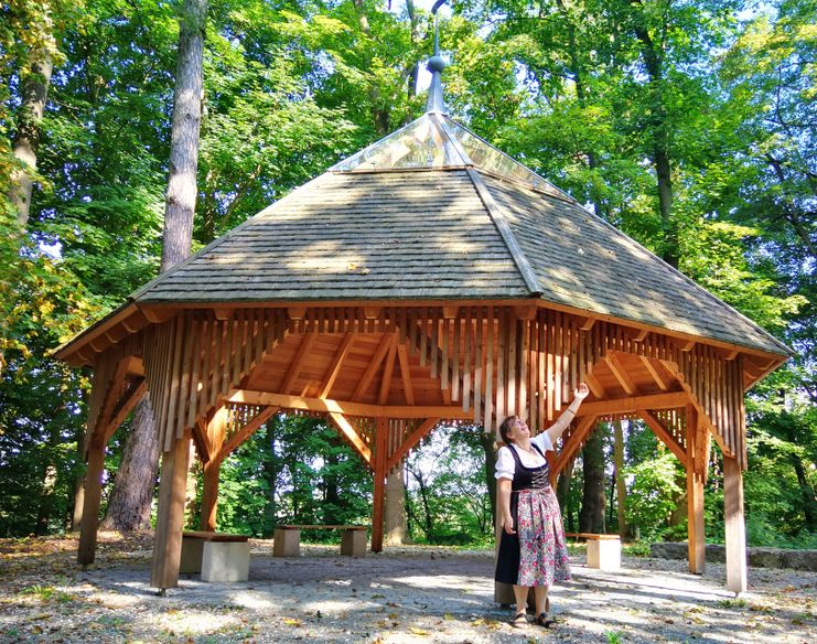 Gartenkunst. In Günzburg. - Die Parkführung
