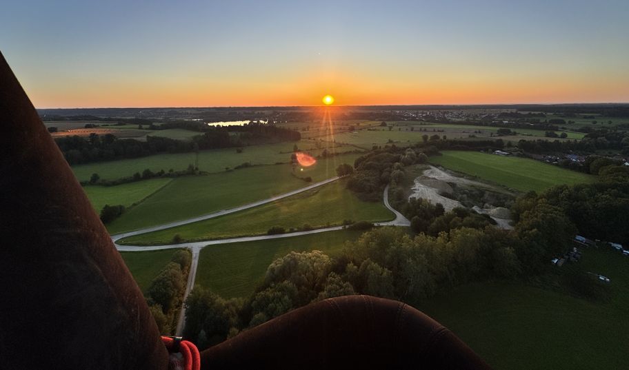 Ausblick aus dem Ballon