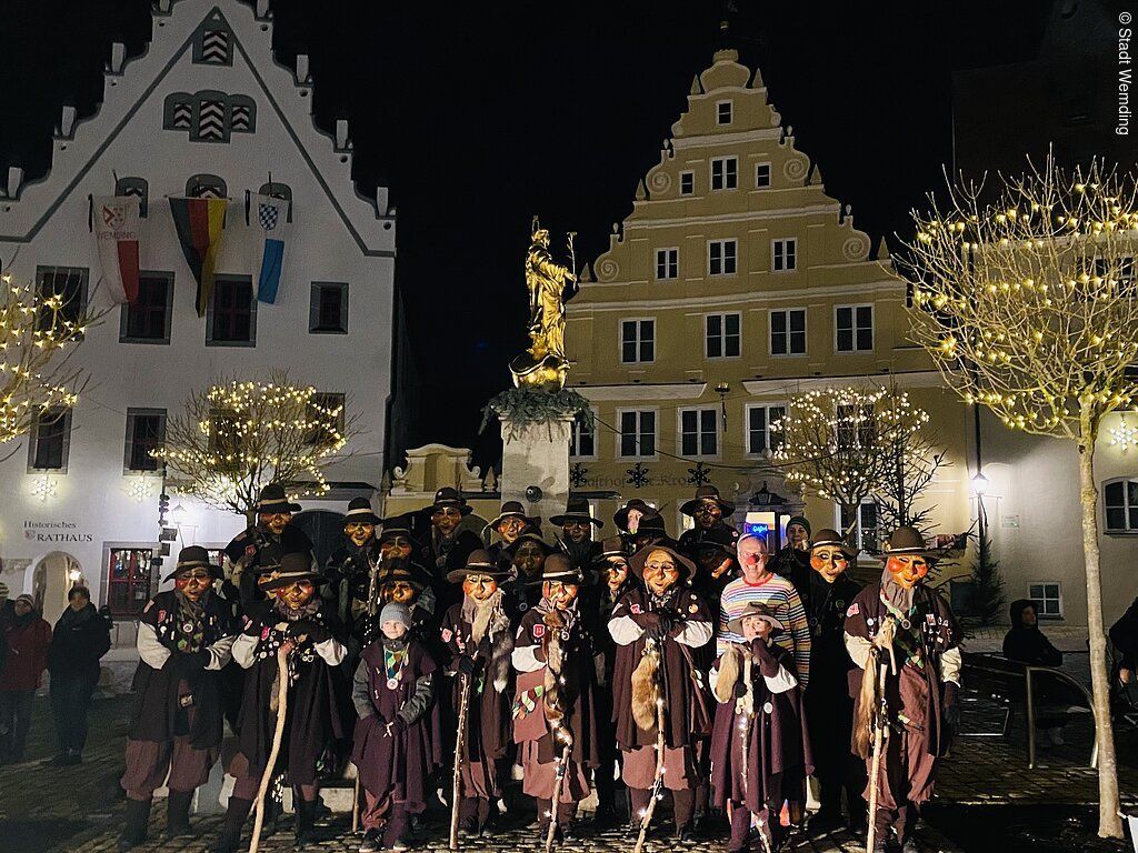 Maskenentstauben der Huaderle