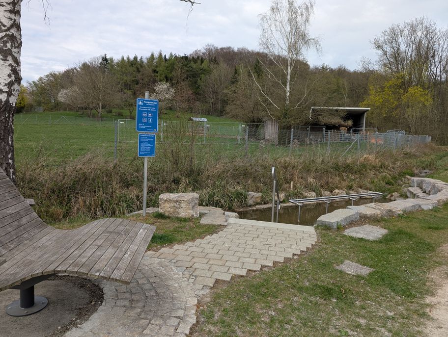 Kneippanlage mit Panoramaliege