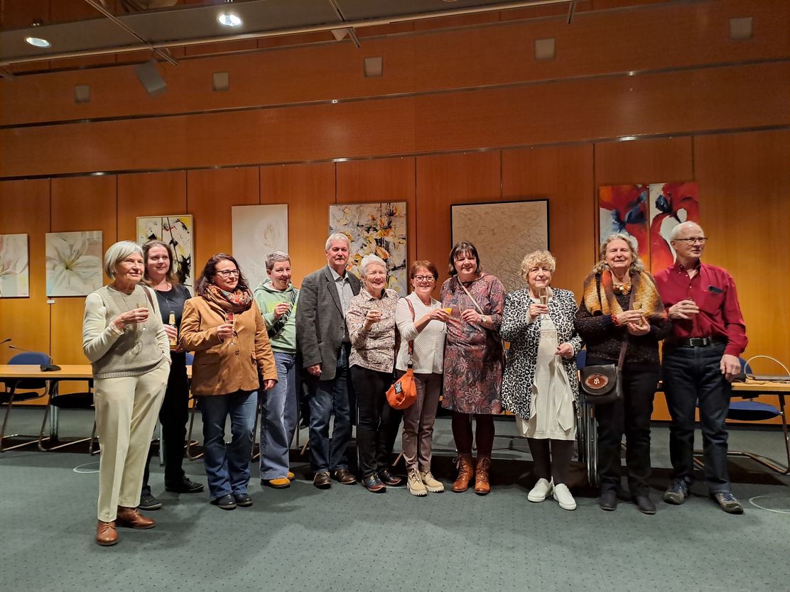 Kunst im Landratsamt - Kunstzirkel Illertissen stellt im Landratsamt Neu-Ulm aus