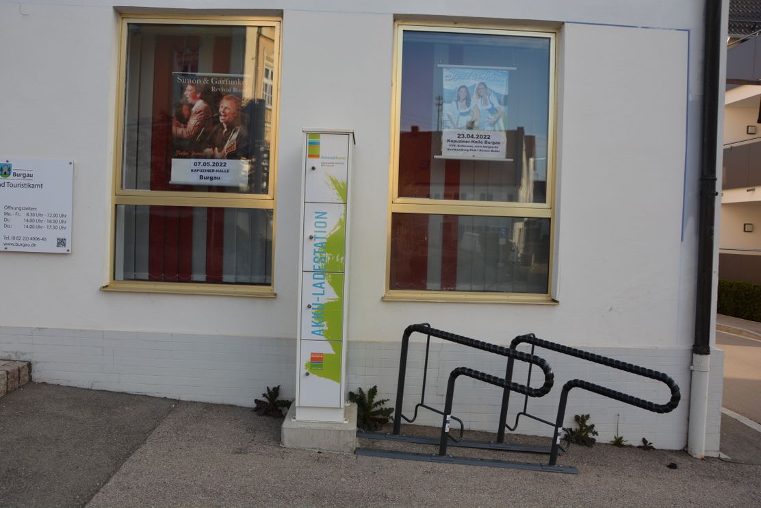 Akkuladeturm Kulturamt Burgau