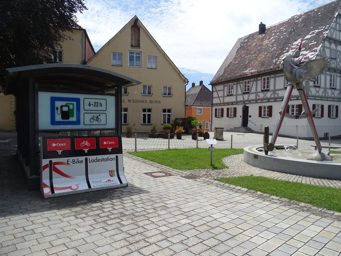 E-Bike Ladestation Ichenhausen