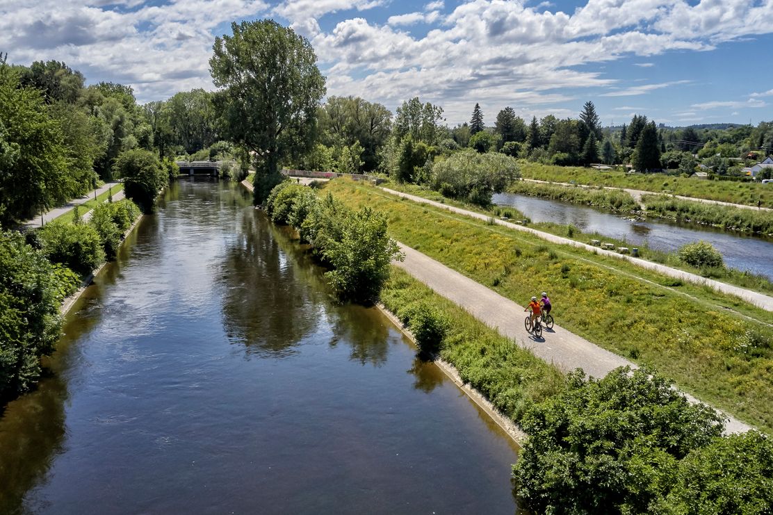 Wertach, Wasser, Radfahren, Wertachradweg Natur_Göggingen_© Florian Trykowski, CC-BY (3).jpg