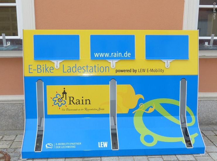 E-Bike-Ladestation am Rathaus
