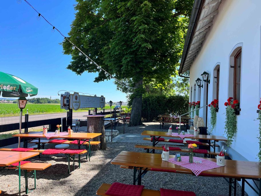 Schlösslekeller Lauingen Biergarten 1