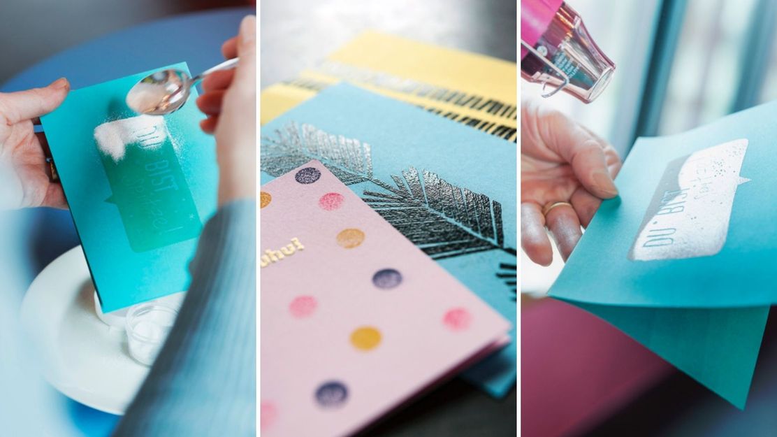 "Stempeln & Embossing. Weihnachtliche Karten" Workshop im Museum im Wittelsbacher Schloss Friederg