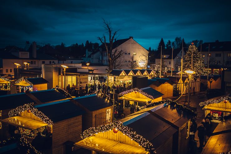 Weihnachtsmarkt "Senden leuchtet"