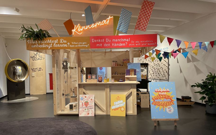 Der "Könnomat" im Kindermuseum