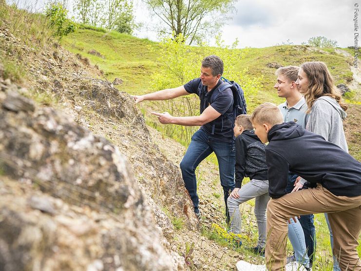 Geologische Fahrradexkursion am nordwestlichen Riesrand