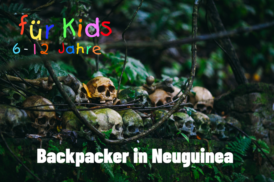 Backpacker für Kids mit Titel