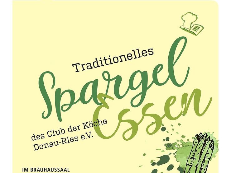 Spargelessen des Club der Köche Donau-Ries e.V.