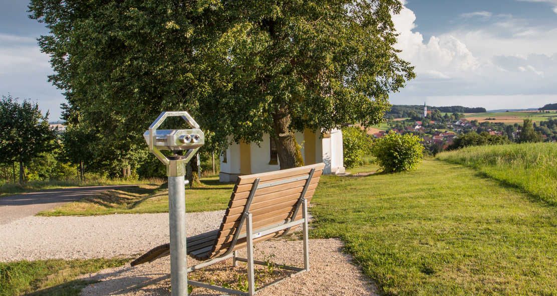 Panoramaliege bei Staufen