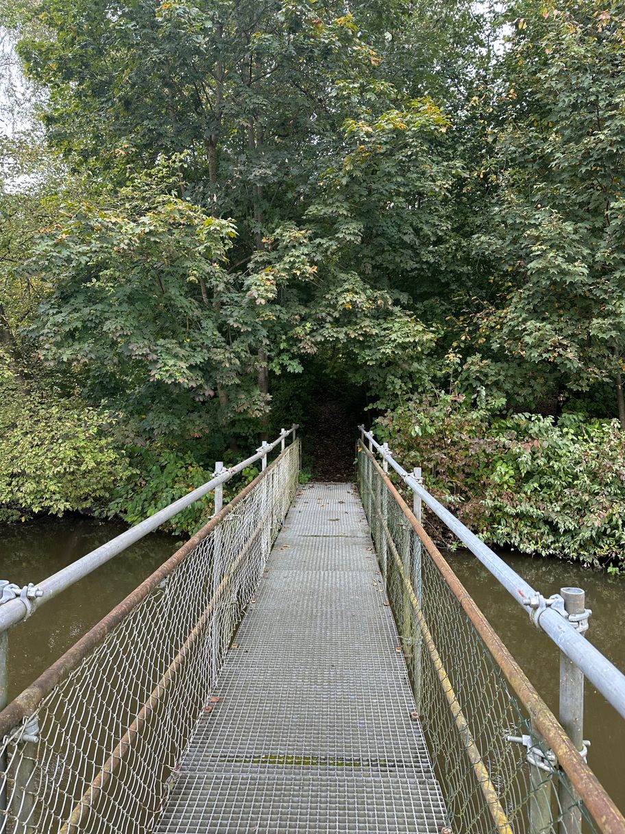 Brücke am Oberegger Stausee