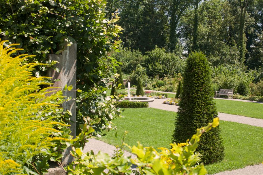 Klostergarten in Roggenburg