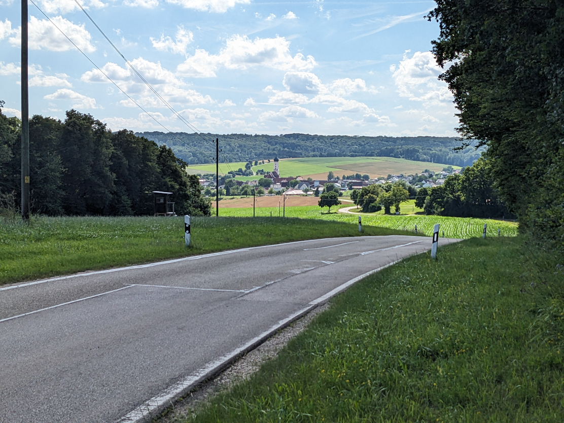Blick auf Unterliezheim